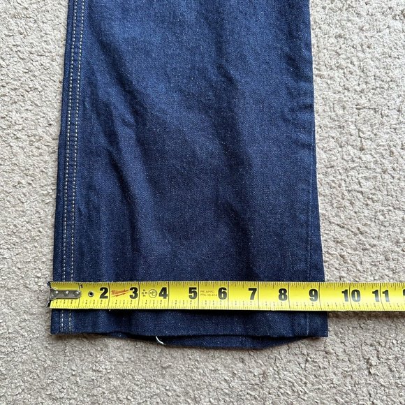 Zara Jeans Women's 8 (28x27) Straight Leg Blue Dark Wash Denim Mid Rise - Picture 11 of 12